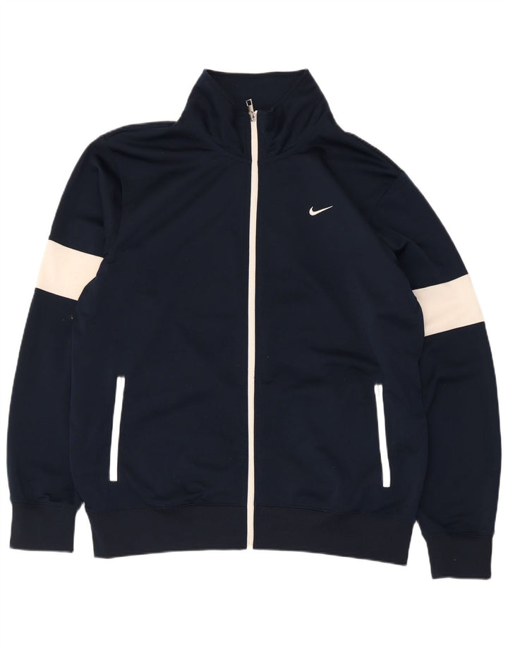 Nike Muška trenirka Regular Fit Gornja jakna velike tamnoplave boje
