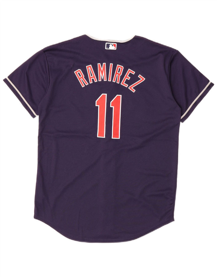 ORIGINALNA ROBA Boys Indians Jersey Top 14-15 Year Large Navy Blue