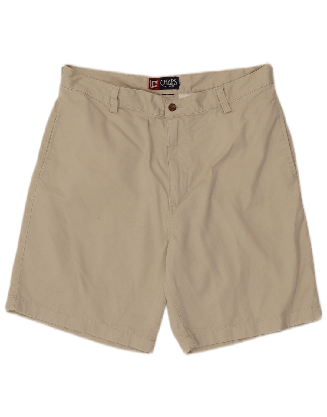 Chaps Mens Chino kratke hlače W34 Large Beige