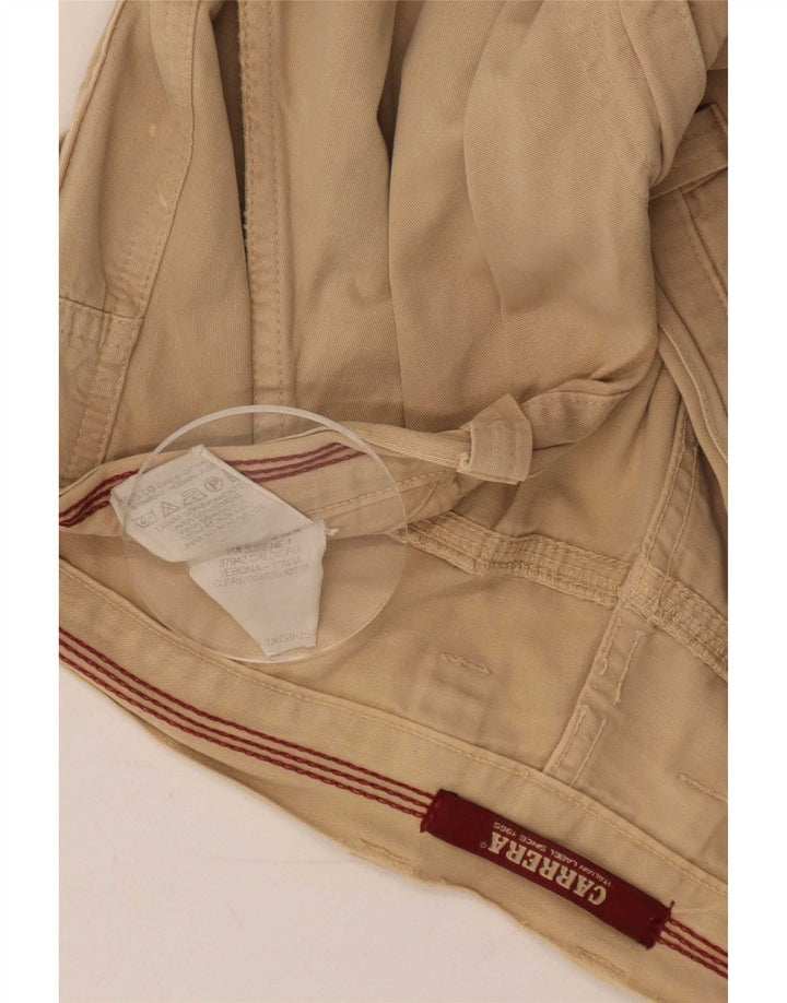 Carrera Mens Cargo kratke hlače Large W36 Beige Cotton