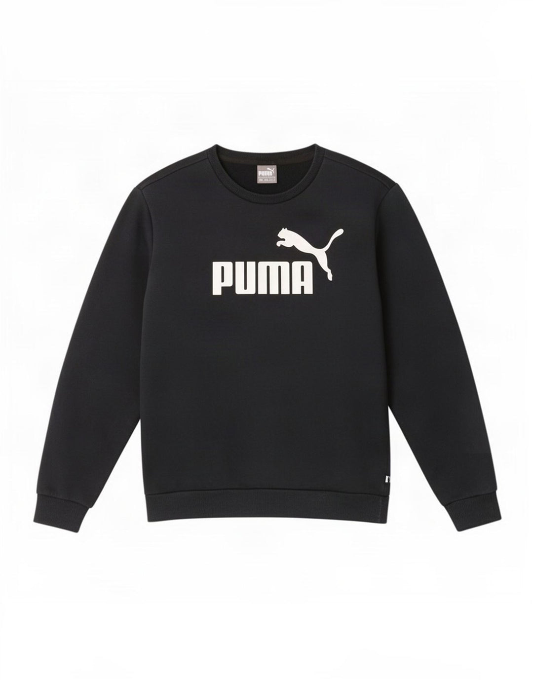 Puma muška trenirka s grafičkim motivima Srednji crni pamuk