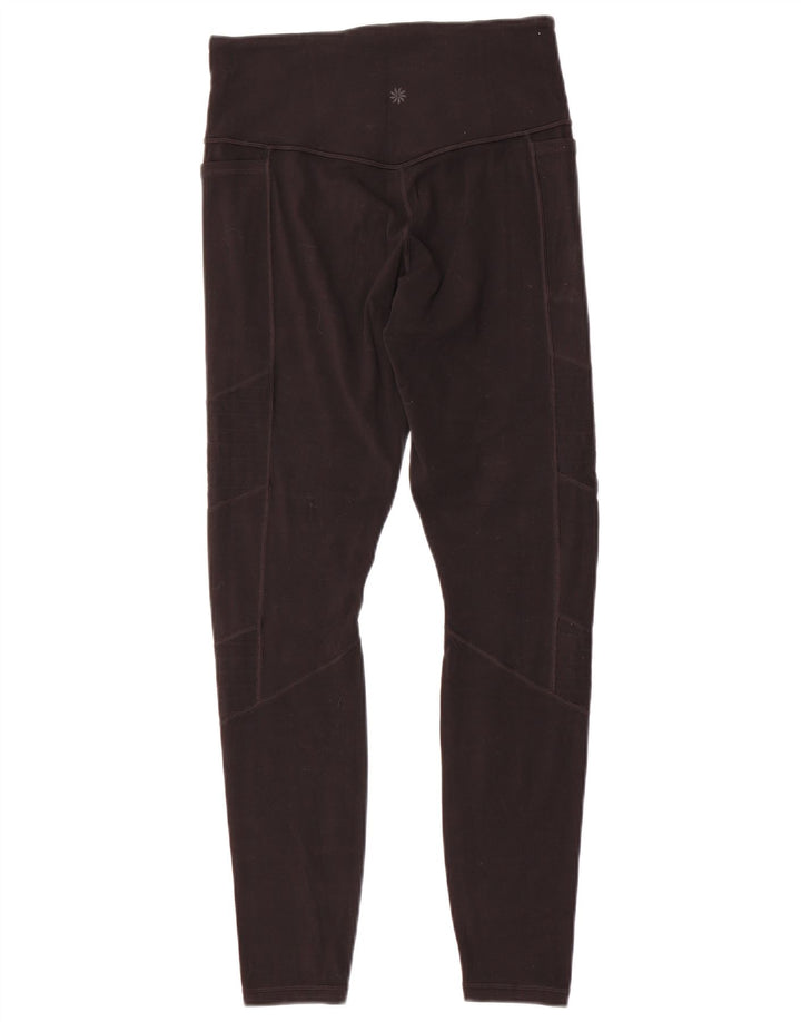 ATHLETA Ženske tajice UK 10 Male crne najlonske