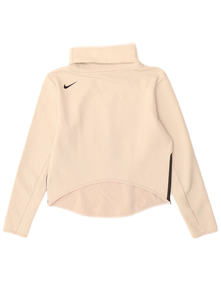 Nike Ženska majica s jakim izrezom Dri Fit UK 6 XS Bež