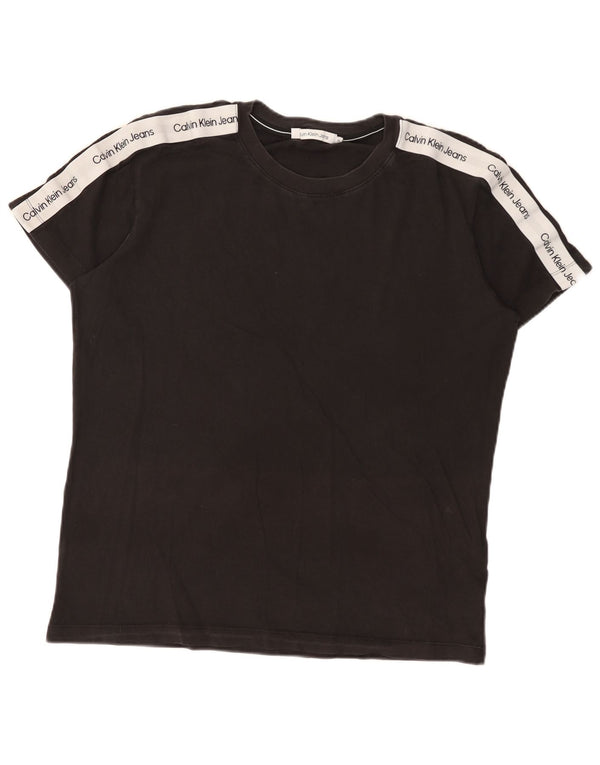Calvin Klein Jeans muška majica s grafičkim motivima XL Black Cotton Classic
