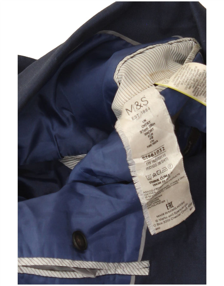 Marks & Spencer muška jakna s 2 gumba EU 48 srednje tamnoplava