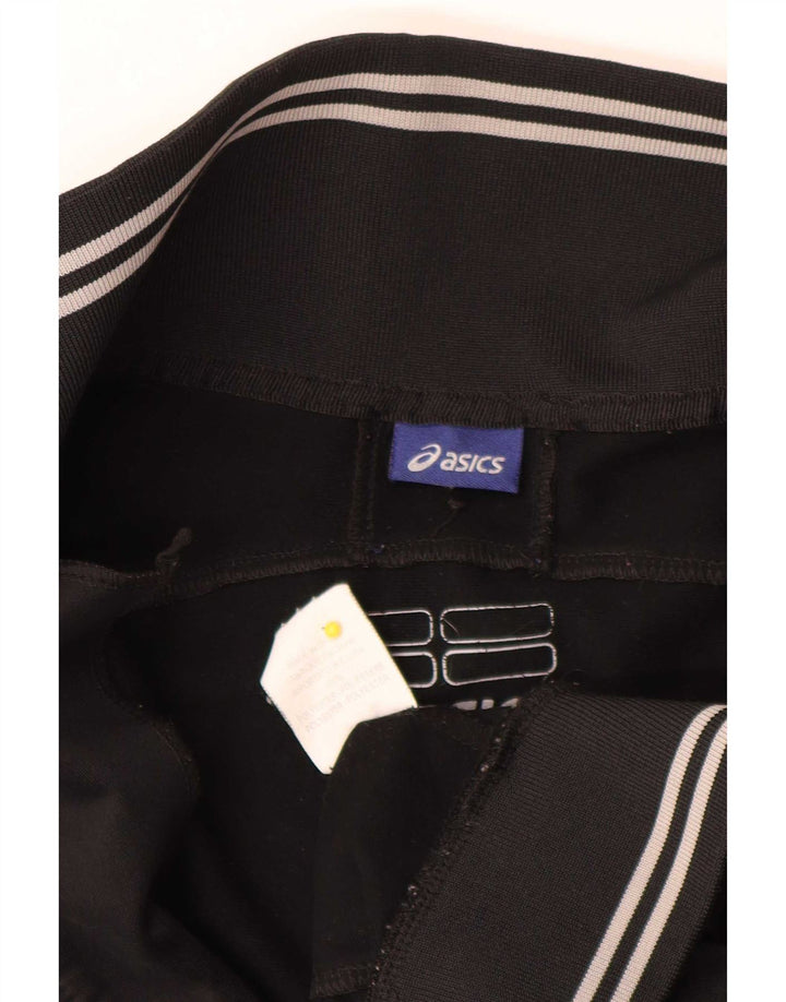 Gornja jakna Asics Graphic Trenirka Mala crna poliester