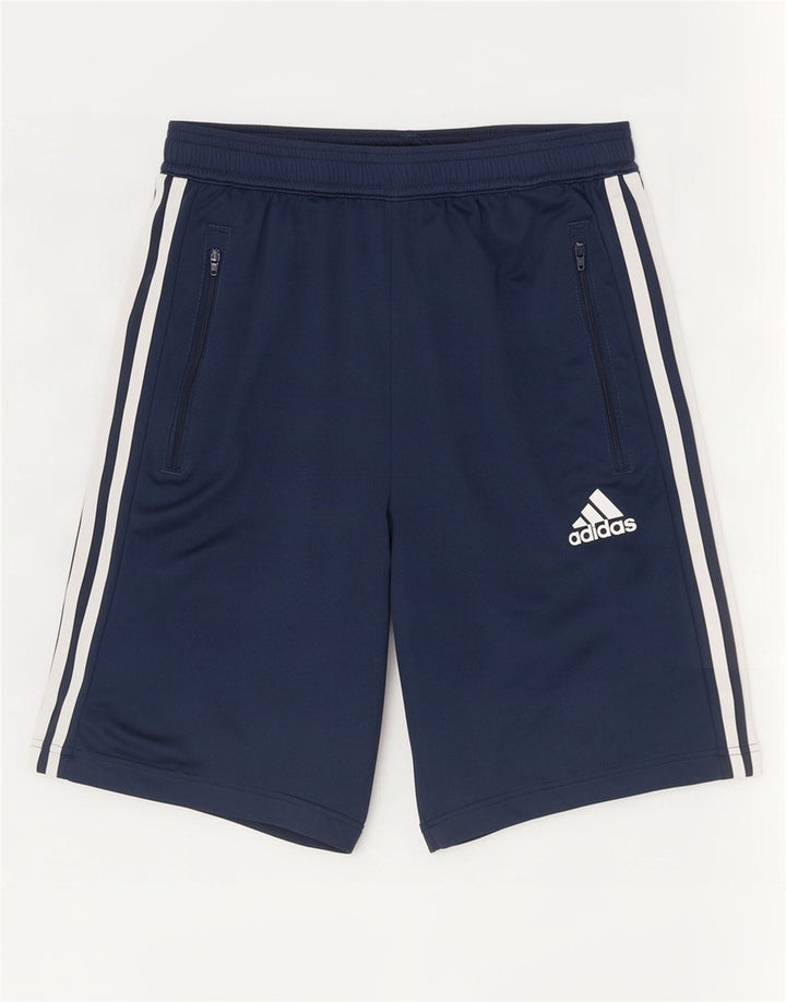 Adidas muške sportske kratke hlače male tamnoplave poliesterske boje