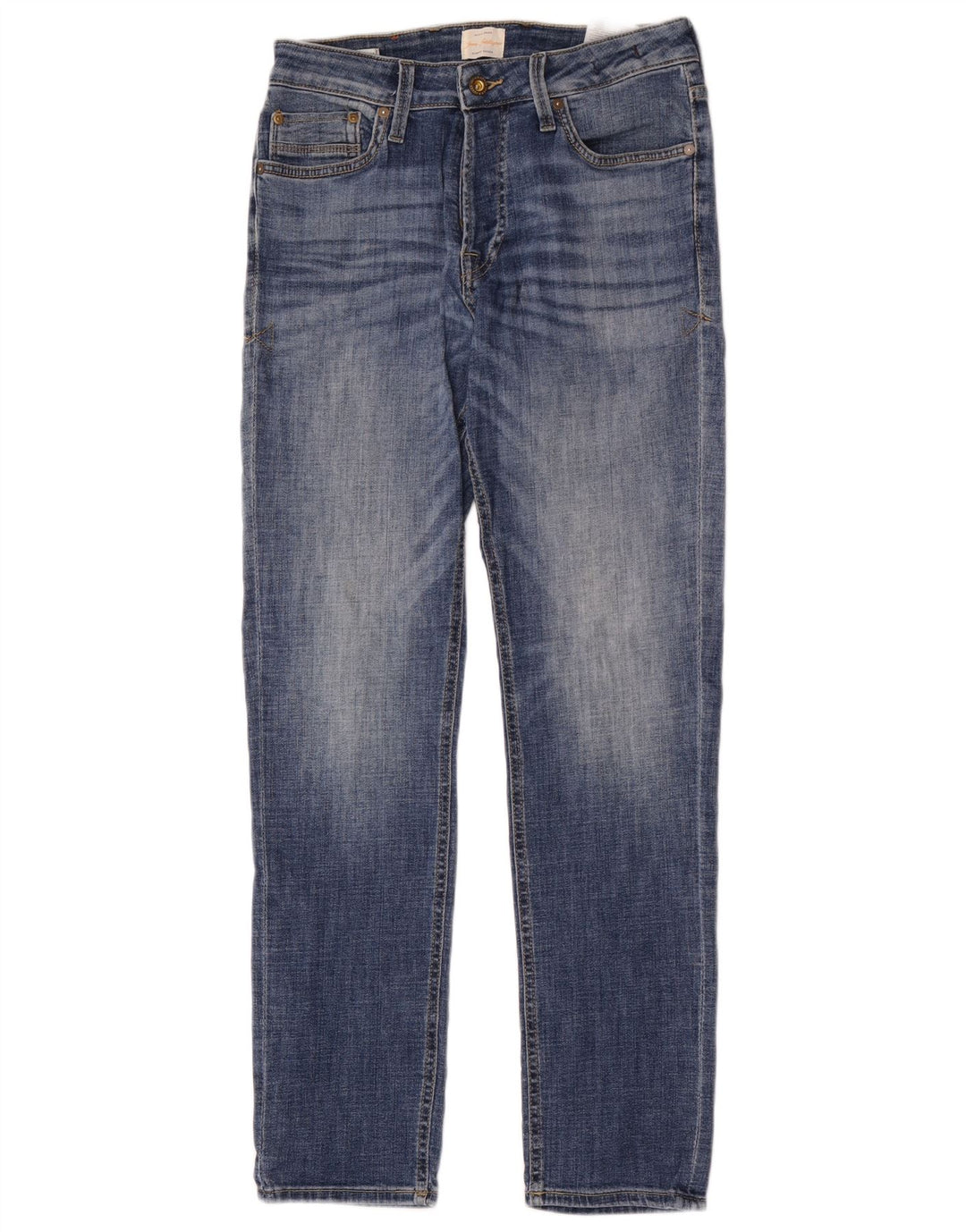 Jack & Jones Muške uske traperice W29 L32 Plavi pamuk