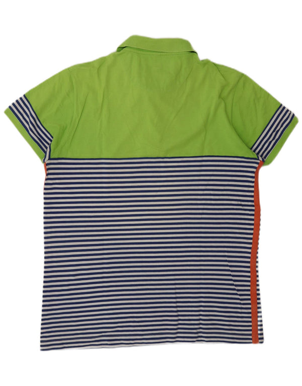 Harmont & Blaine muška uska polo majica XL, pamuk na zelene pruge