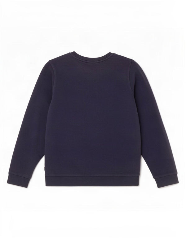 Marks & Spencer Womens Sweatshirt Jumper UK 18 XL Navy Blue Cotton