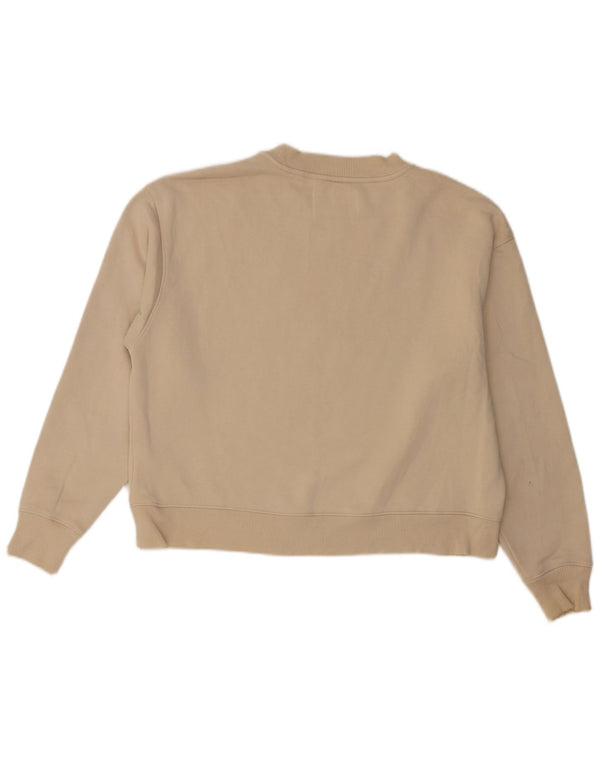 Calvin Klein Jeans Ženska kratkotrajna majica s motivima UK 14 srednje bež