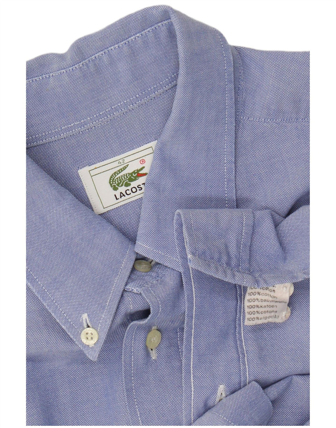 Lacoste muška majica kratkih rukava, velika plava pamučna veličina 42