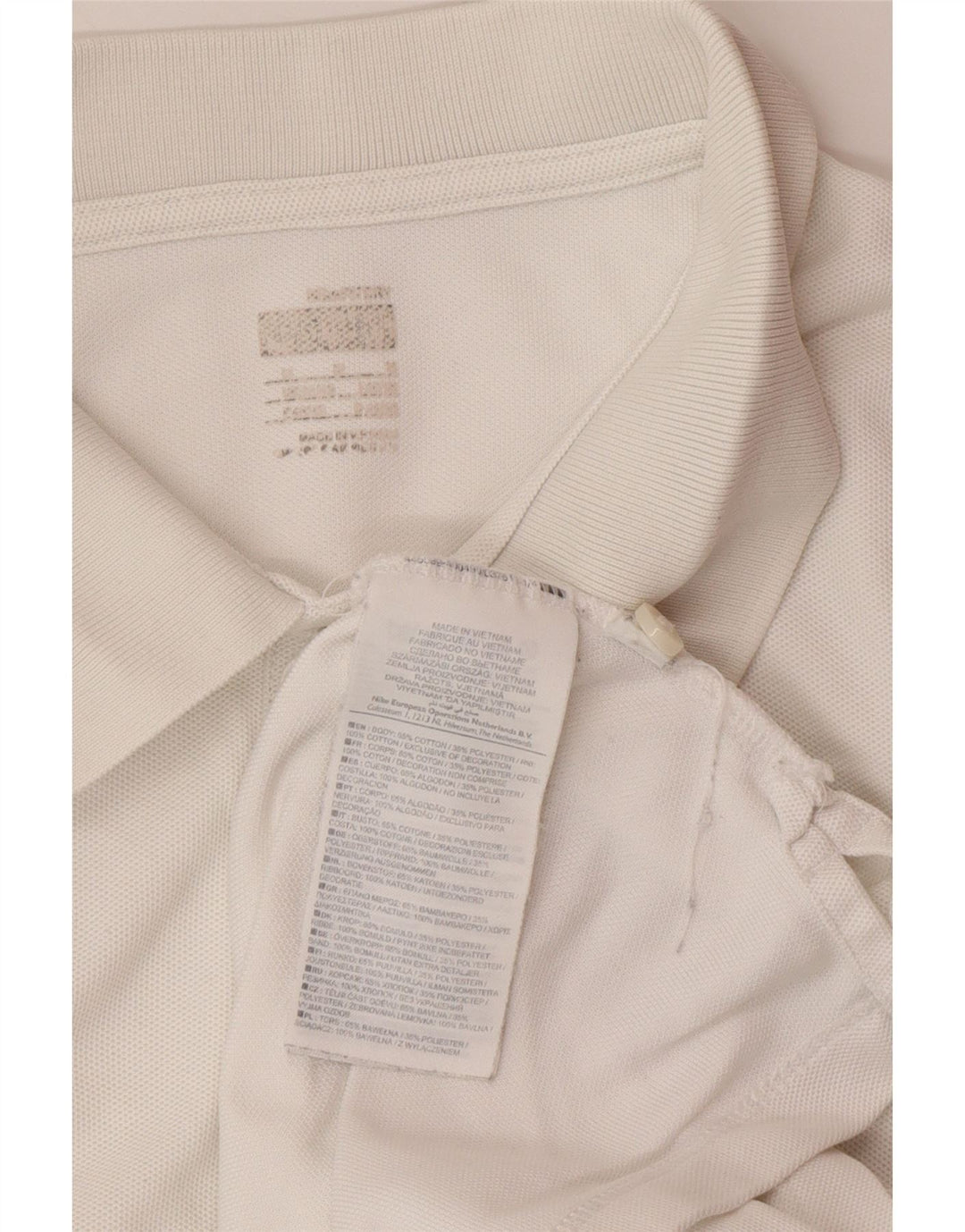 NIKE muška polo majica Srednje bijeli pamuk