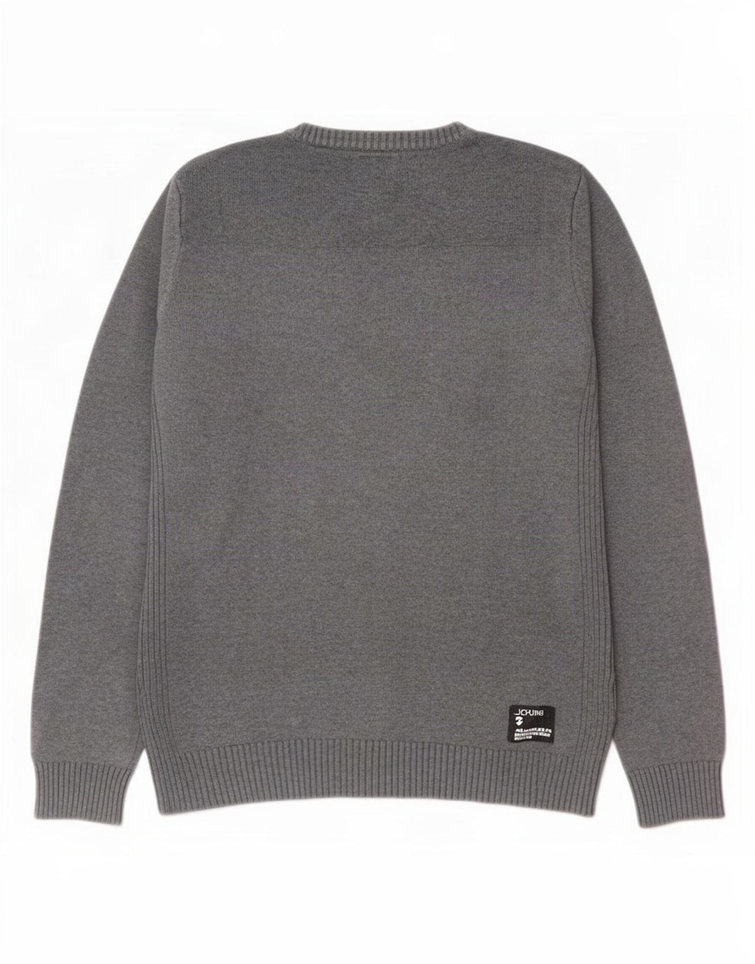 Jack & Jones muški džemper s V-izrezom, srednje sivi pamuk