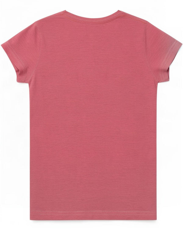 Superdry ženska majica kratkih rukava s grafičkim motivima UK 6 XS, ružičasti flekasti pamuk