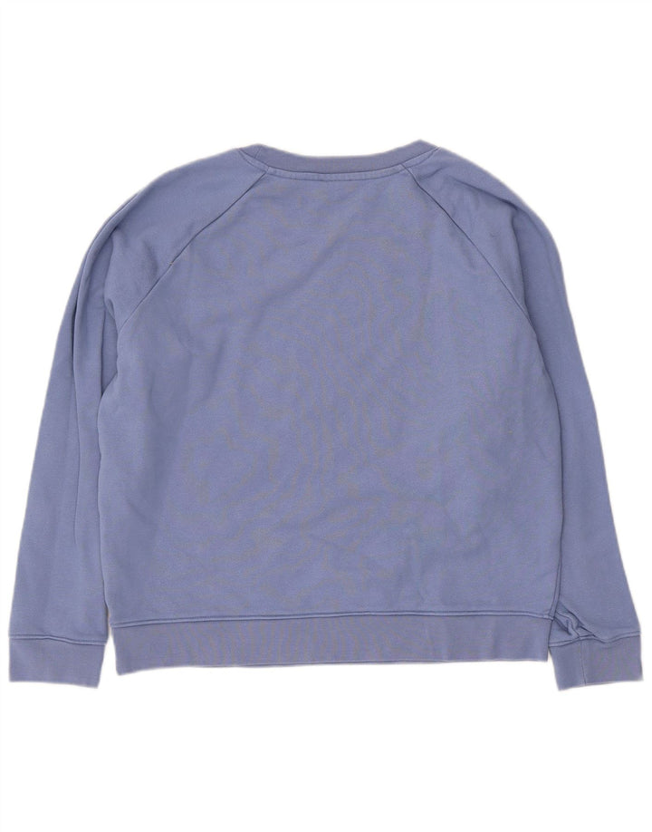 Levi's Ženska majica s motivom prekomjerne majice UK 10 Small Blue Cotton