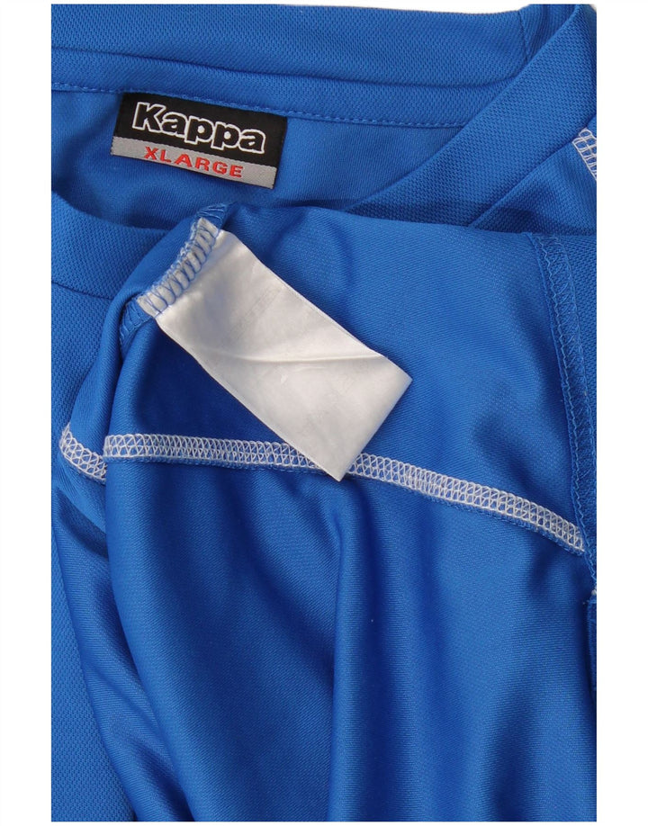 KAPPA Muška majica kratkih rukava s grafičkim motivima XL plava