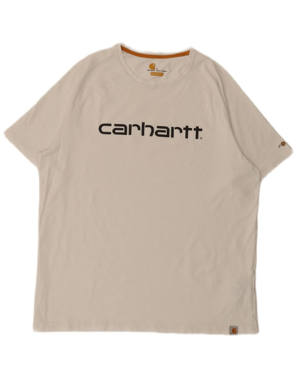 Carhartt muška majica kratkih rukava opuštenog kroja, veliki bijeli pamuk