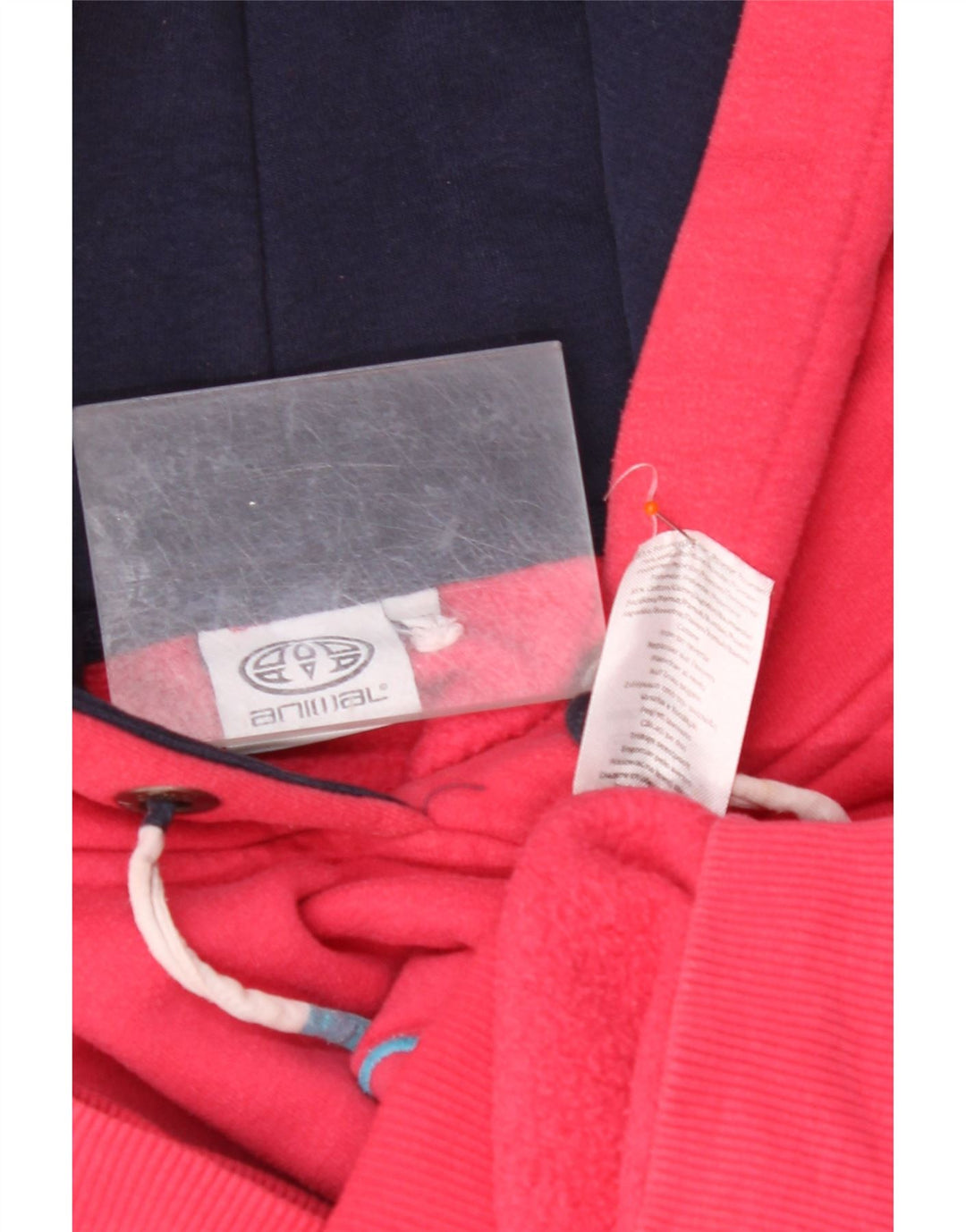 ANIMAL Ženska majica s kapuljačom s grafičkim motivima UK 16 Veliki ružičasti pamuk