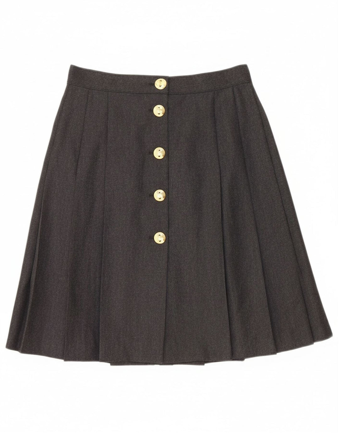 Bagarry ženska plisirana suknja IT 44 srednje W26 crna nova vuna