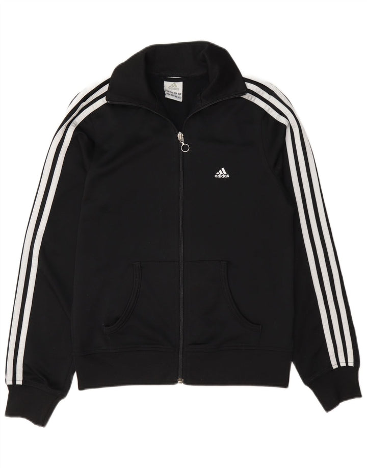 Adidas ženska trenirka gornja jakna UK 10 mala crna poliester