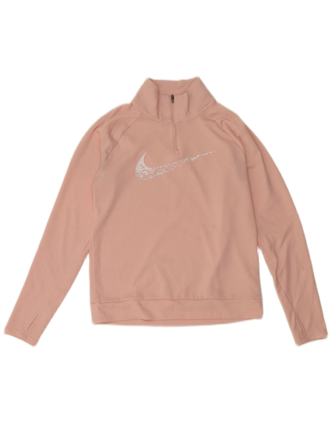 Nike ženska trenirka s velikim grafičkim izrezom i gornjim dijelom trenirke UK 6 XS, ružičasta