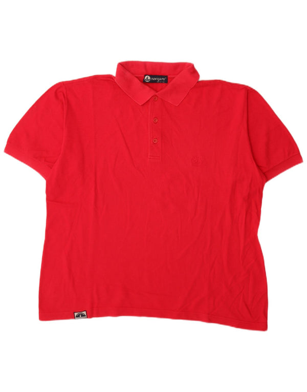 Navigare muška polo majica 2XL crveni pamuk