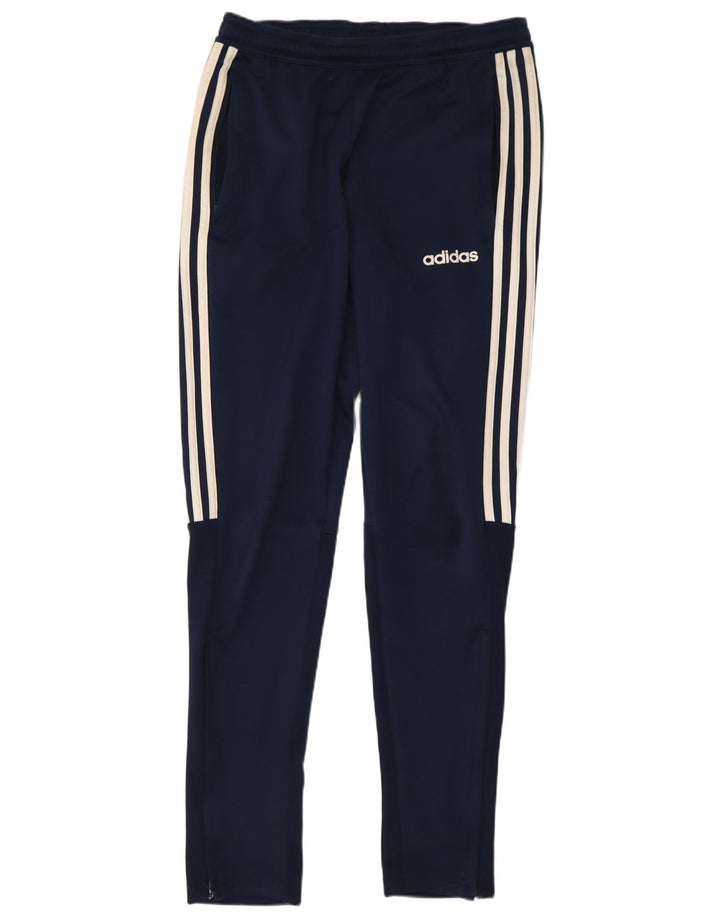 Adidas muške trenirke Climalite male tamnoplave hlače od poliestera