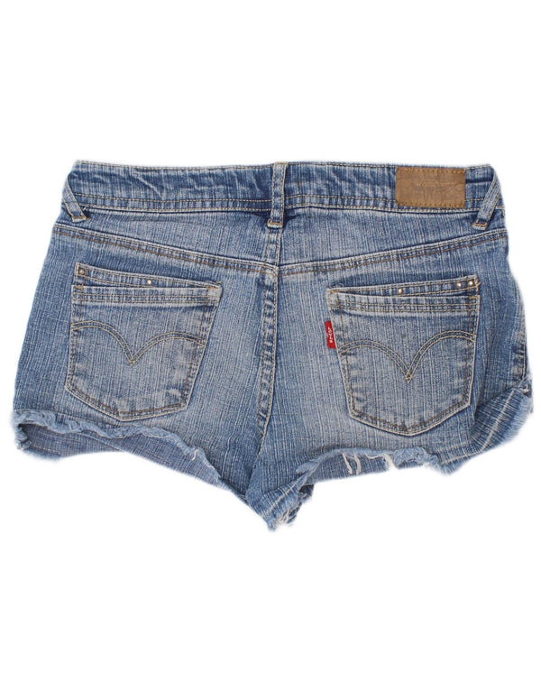 Levi's kratke traper hlače za djevojčice 11-12 godina W24 plave ramije