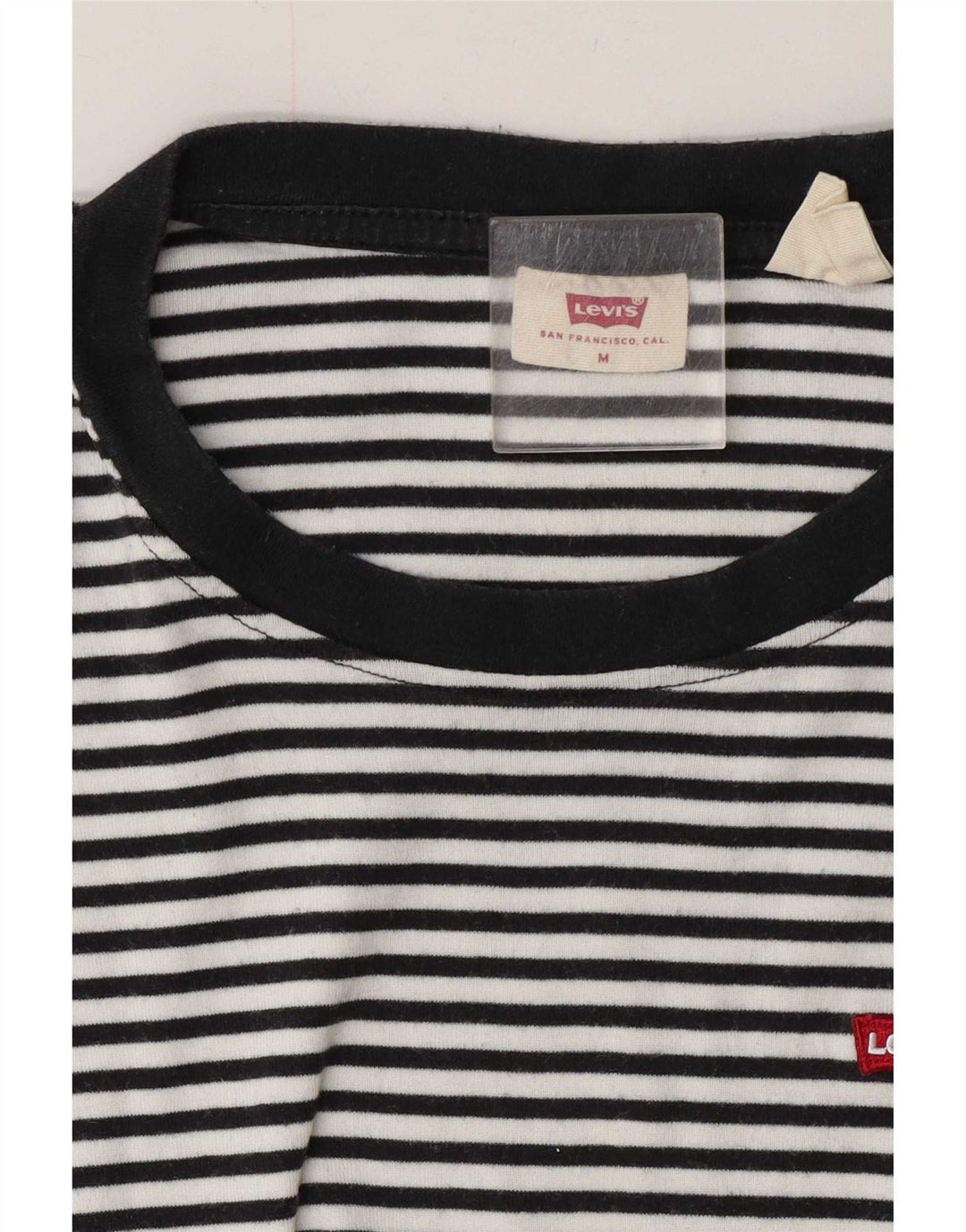 Levi's ženska majica kratkih rukava UK 14 srednje crne pruge
