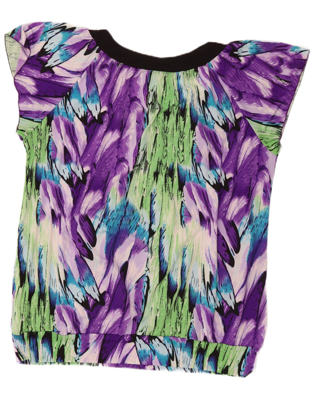 Marks & Spencer ženska majica s autogramom UK 18 XL ljubičasta