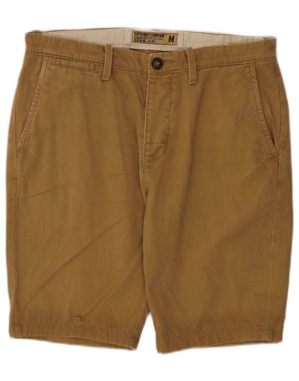 Superdry muške chino kratke hlače srednje veličine W32 bež pamuk