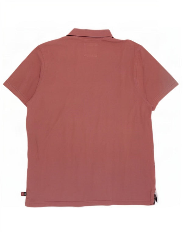Crew Clothing Muška polo majica XL ružičasti pamuk