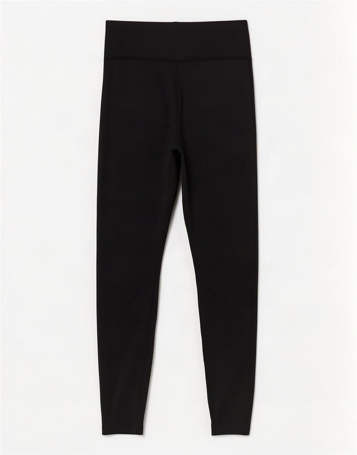 Nike Ženske Dri Fit Crop Leggings UK 14 Srednji crni poliester