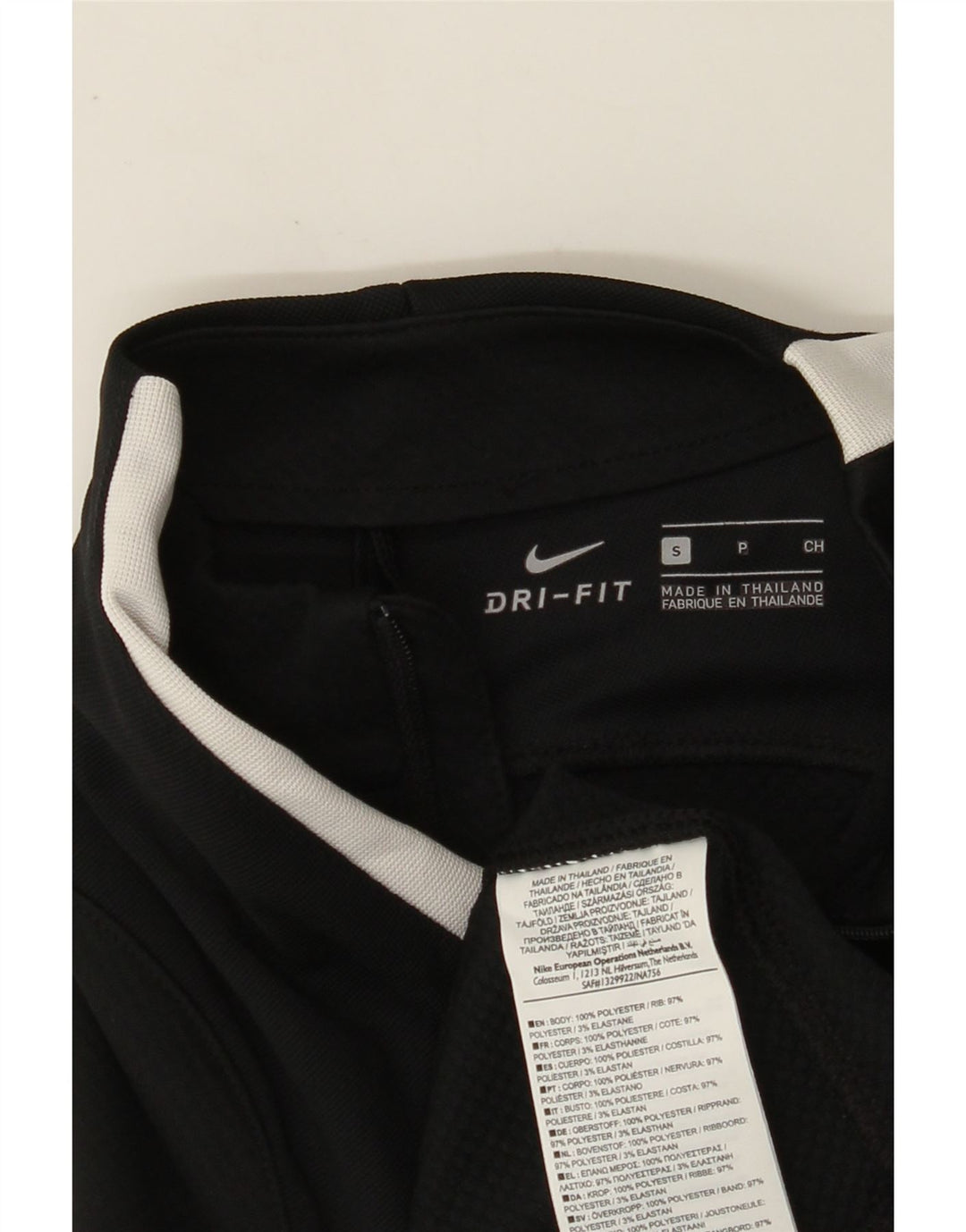 NIKE Muški Dri Fit Pulover Trenirka s patentnim izrezom Gornji dio male crne boje