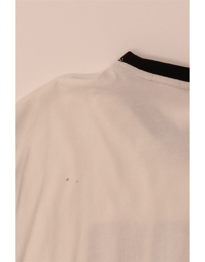 PUMA Mens Graphic T-Shirt Top Large White Cotton Vintage Puma and Second-Hand Puma from Messina Hembry 
