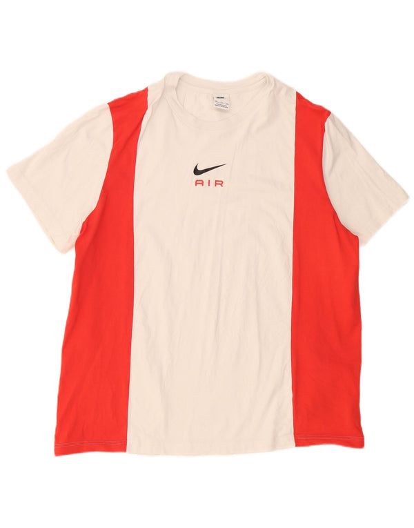 Nike muška majica kratkih rukava 2XL pamuk bijele boje