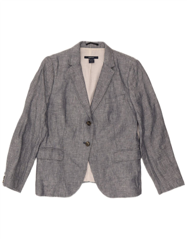 Gant ženski sako sa 2 gumba UK 16 Large Gray Lan