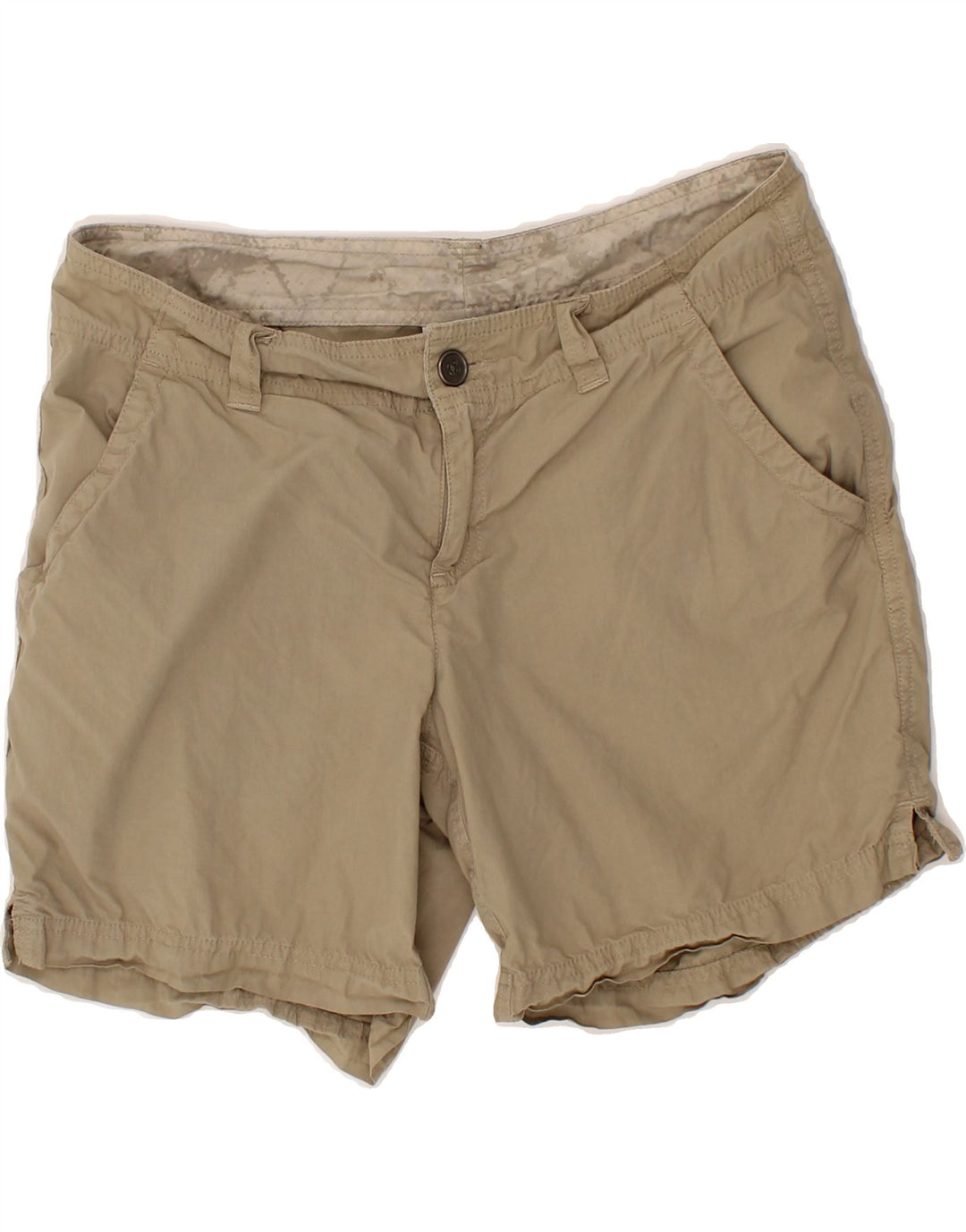 COLUMBIA Womens Chino Shorts US 6 Medium W30  Brown Cotton Vintage Columbia and Second-Hand Columbia from Messina Hembry 