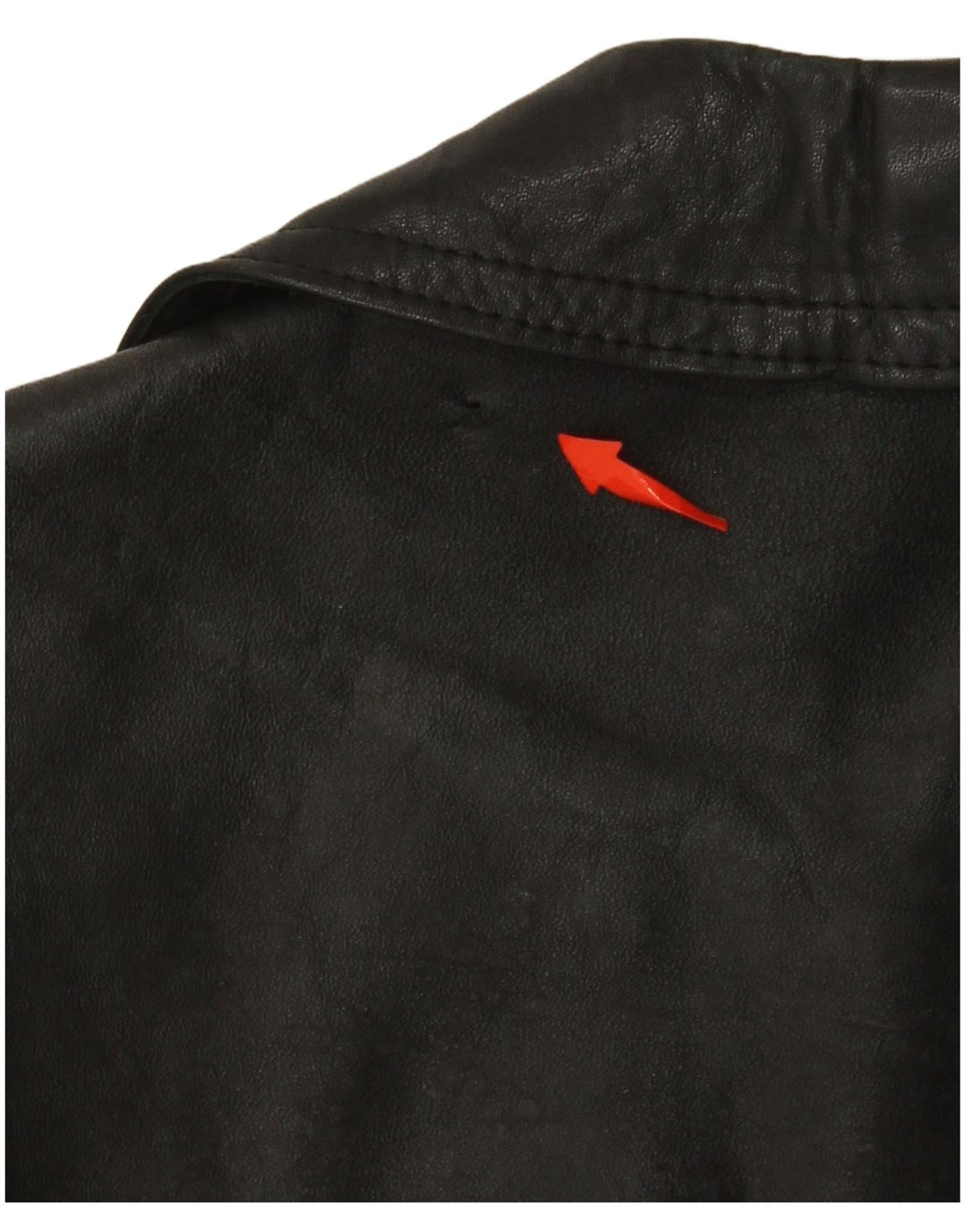 VINTAGE muška kožna jakna UK 38 srednje crna