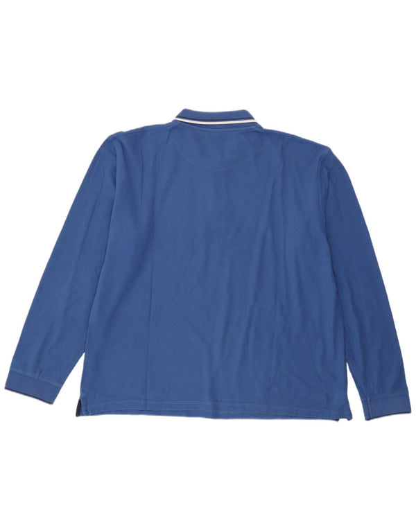 Pierre Cardin muška polo majica dugih rukava 2XL plava