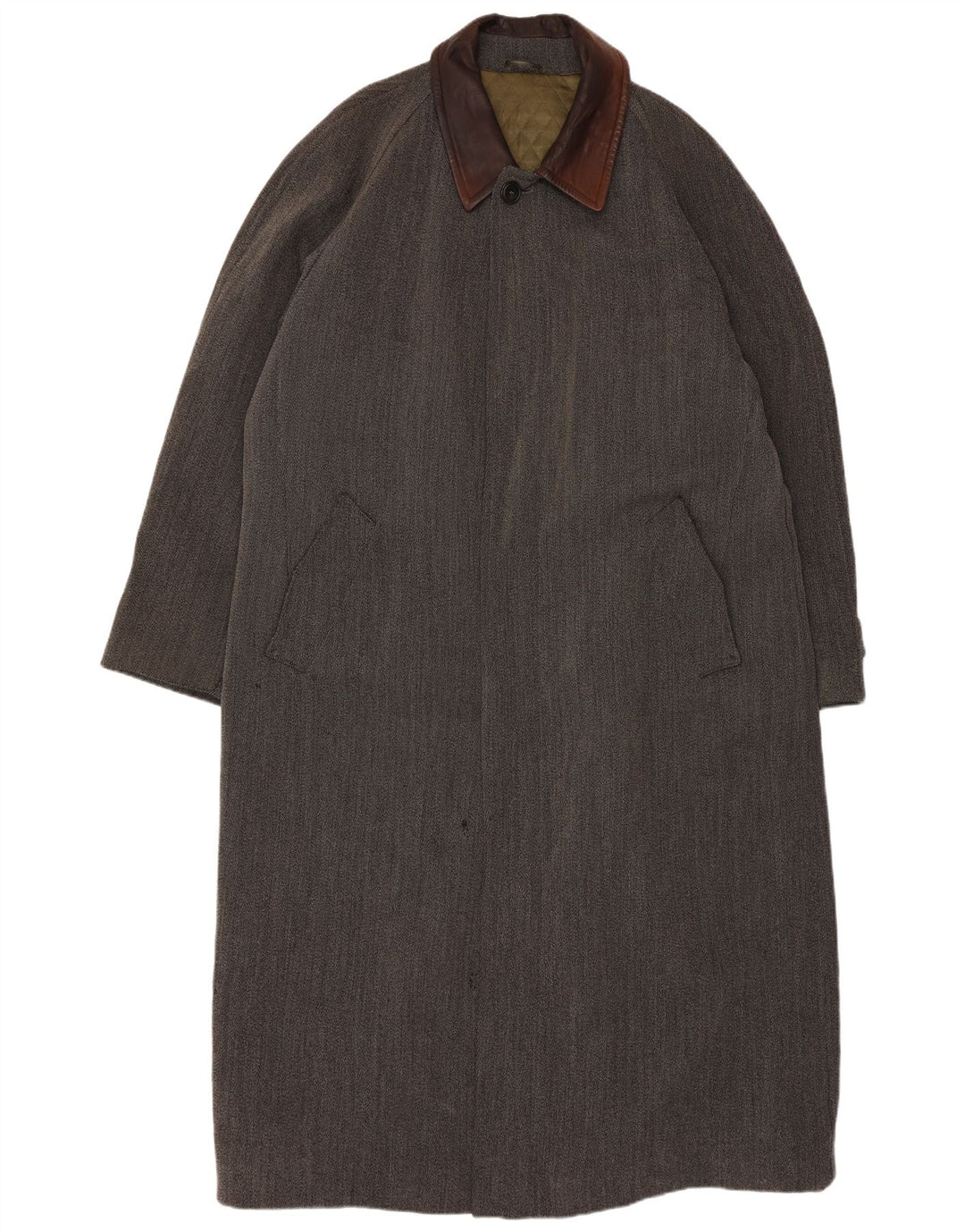 HUGO BOSS Muški kaput UK 42 XL Siva vuna