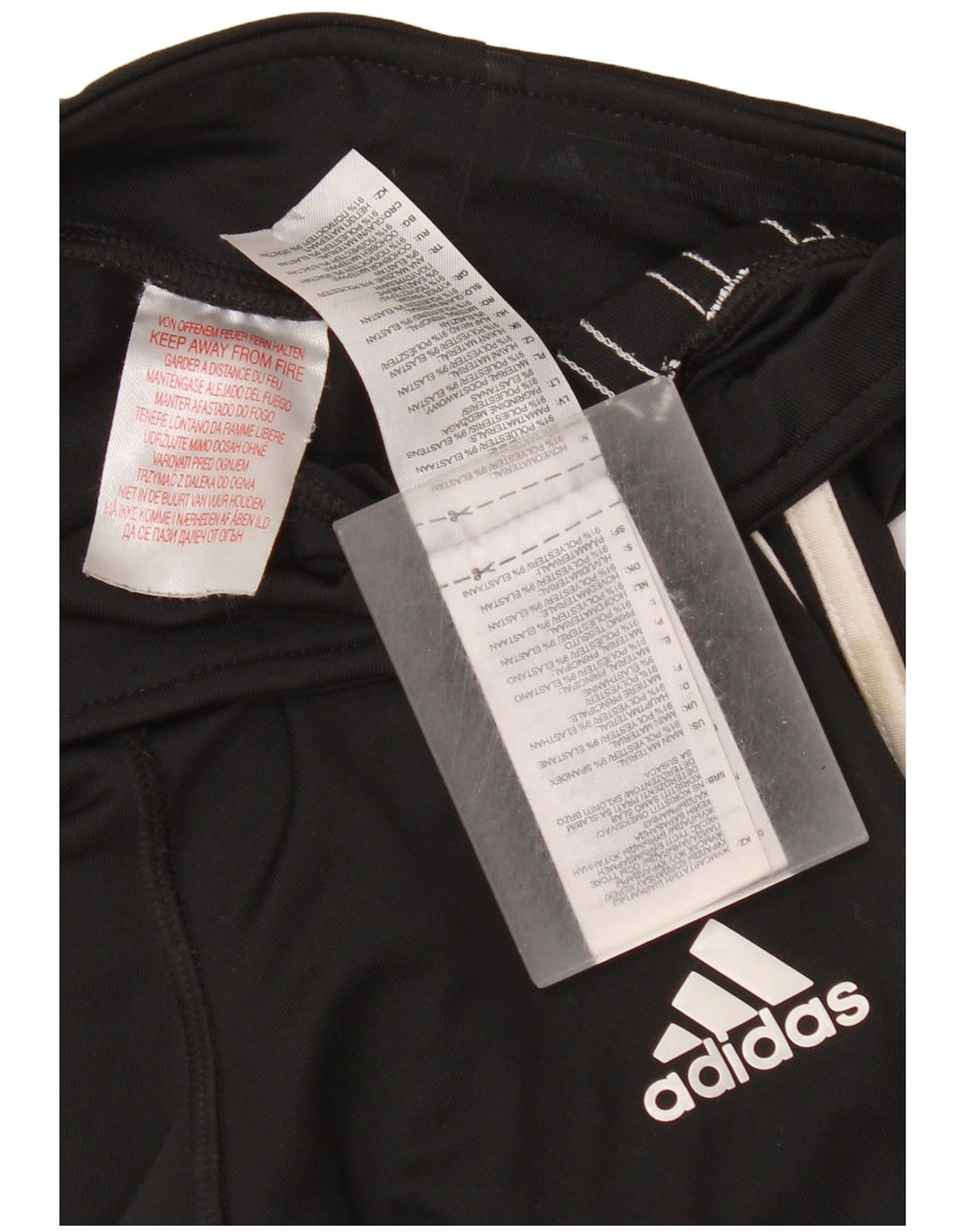 Adidas tajice za djevojčice 9-10 godina crne poliesterske