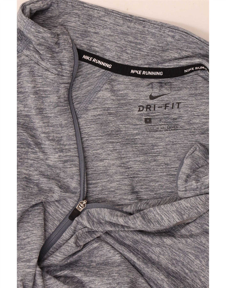 Nike Dri Fit majica s patentnim izrezom i gornji dio trenirke malene sive mrlje