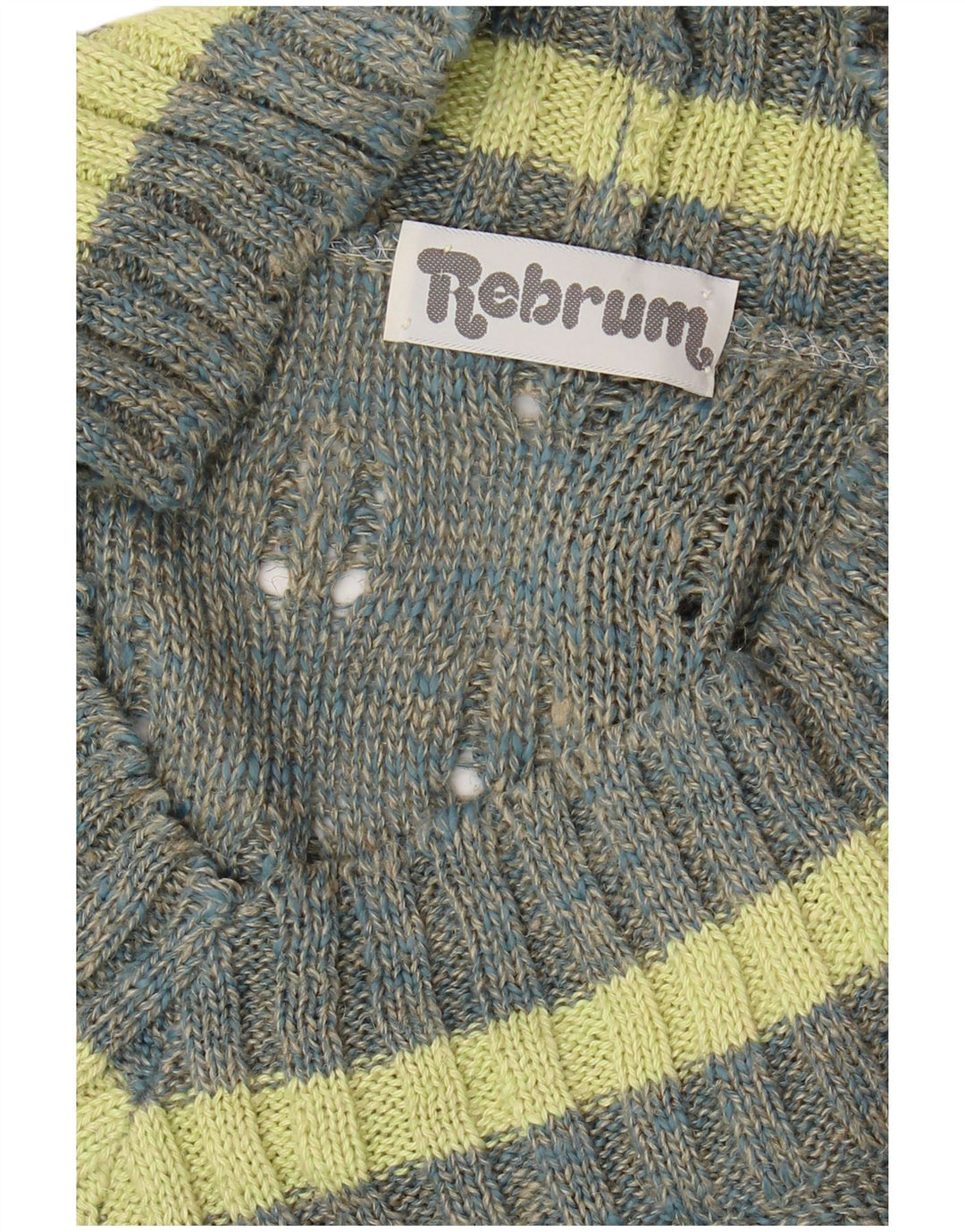 VINTAGE ženski džemper s V-izrezom UK 18 XL sivi