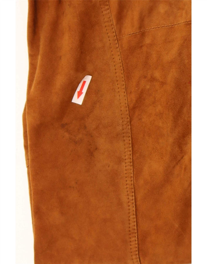 Vintage muška bomber jakna od brušene kože IT 54 2XL bež