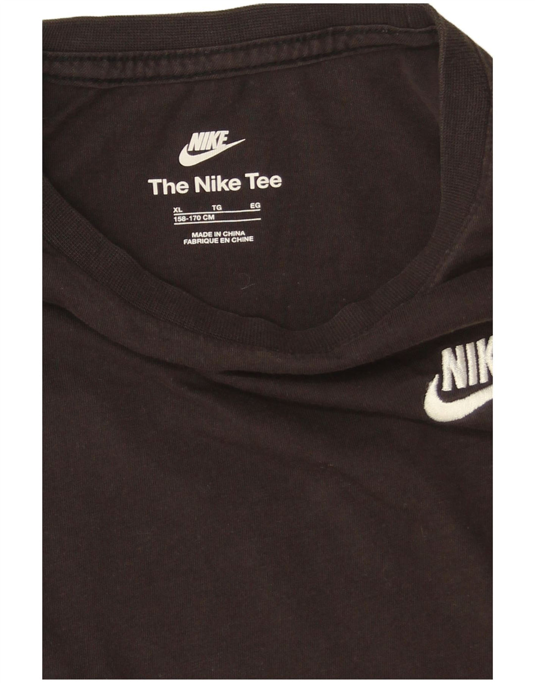 Nike majica dugih rukava za dječake 13-14 godina XL crni pamuk