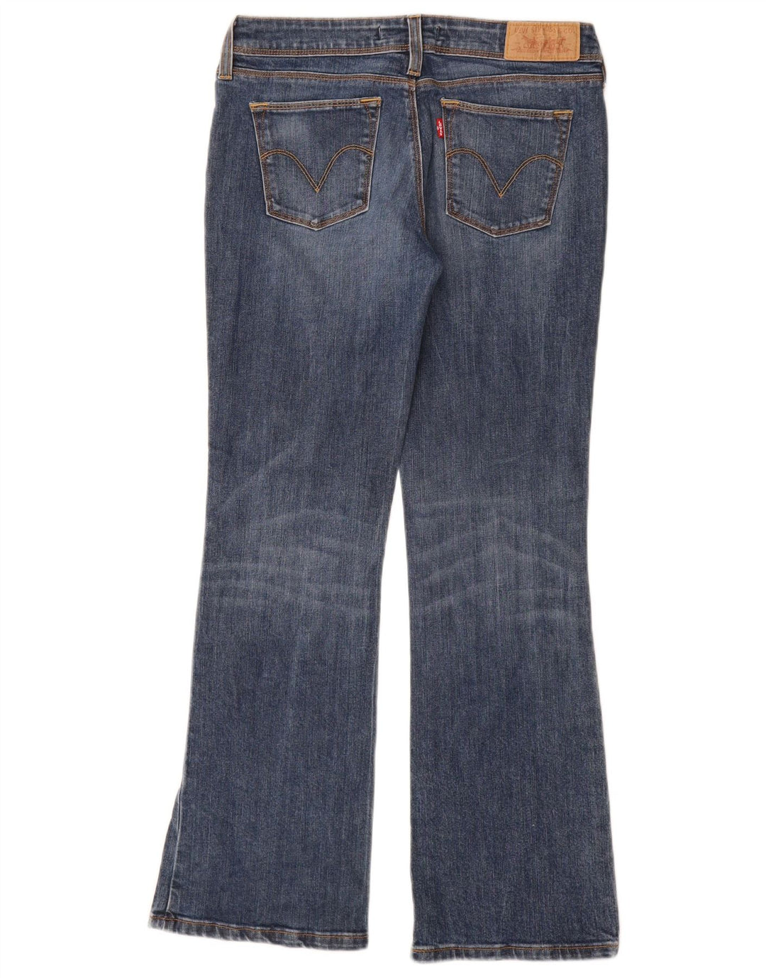 Levi's ženske 572 Bootcut traperice W30 L30 plavi pamuk
