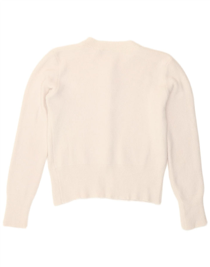 Zara ženski kardigan pulover UK 14 Large White