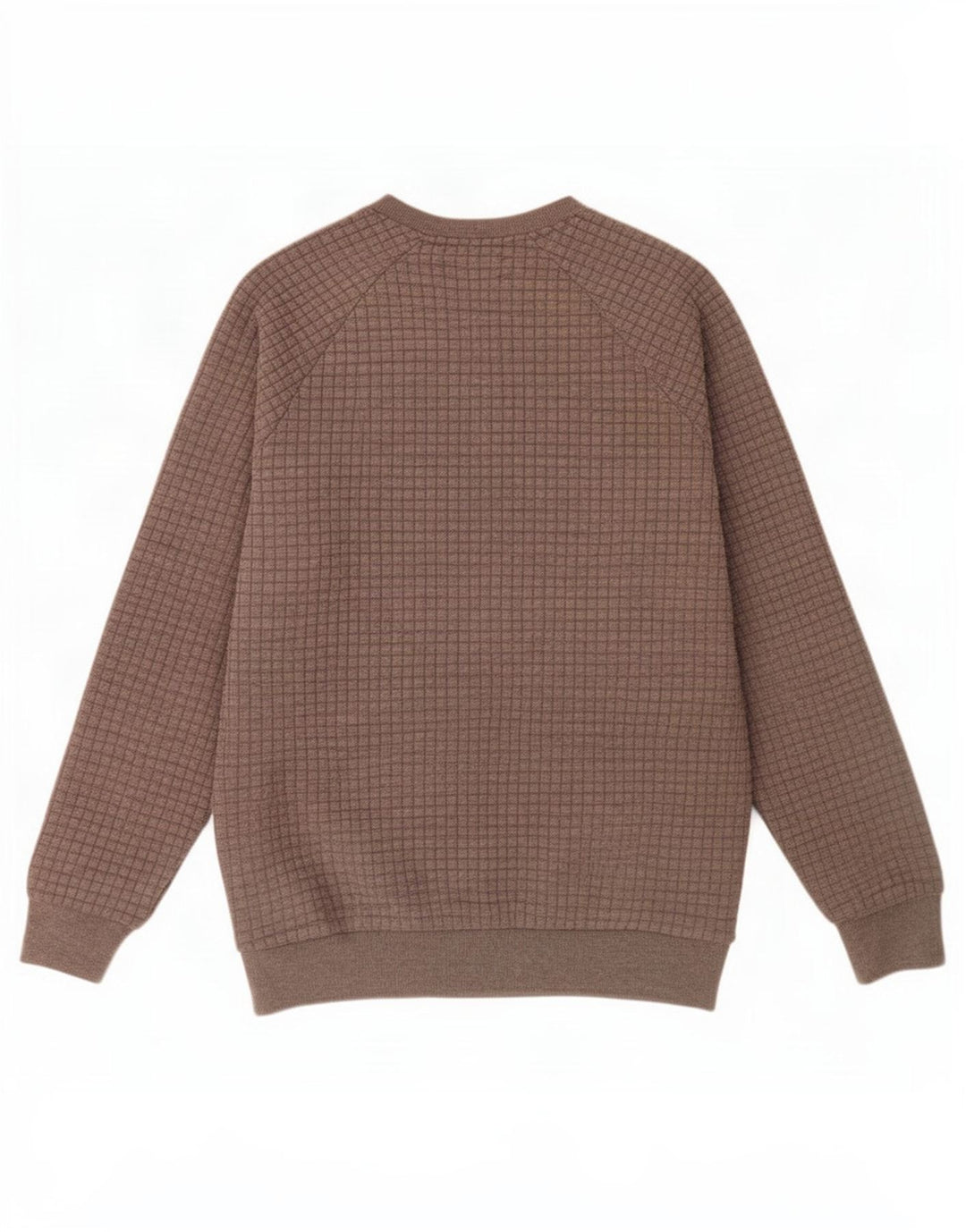 Zara muški džemper XL sivi karirani poliester